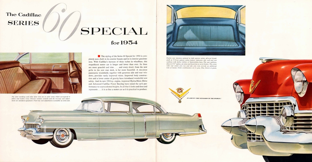 1954 Cadillac Brochure Page 12
